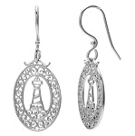 Harbor Lighthouse Earrings - Southern Gates