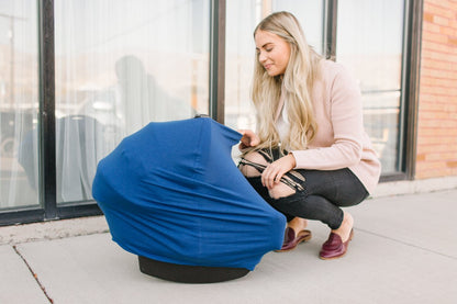 Multi-Use Car Seat Cover & Nursing Cover - River