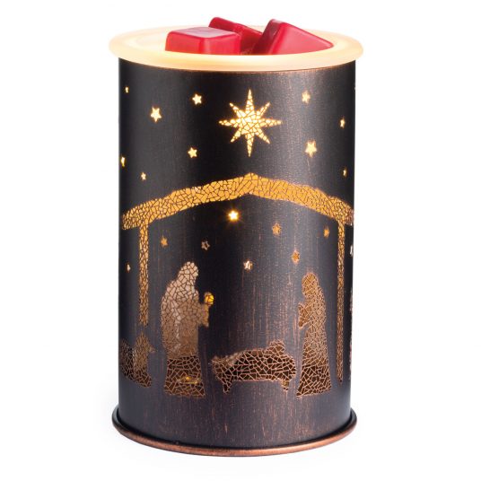RWNTV Candle Warmers Illumination Fragrance Warmer Nativity 0