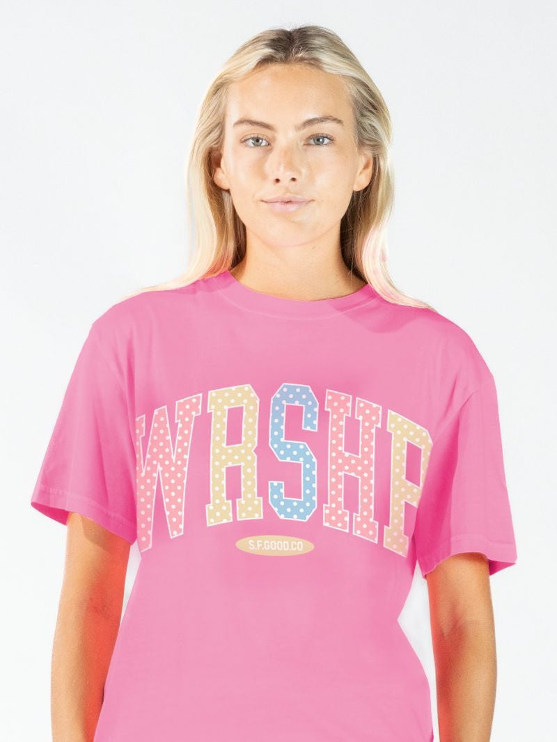 S4G-WORSHIP-BLSHBRY Simply Southern Worship T-Shirt