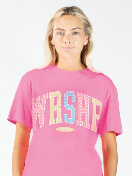S4G-WORSHIP-BLSHBRY Simply Southern Worship T-Shirt