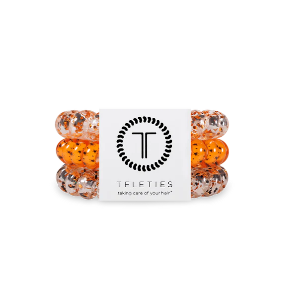 TT-S-512 Teleties Spooky Sparkles Large Hair Ties