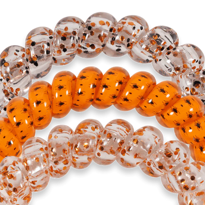 TT-S-512 Teleties Spooky Sparkles Large Hair Ties