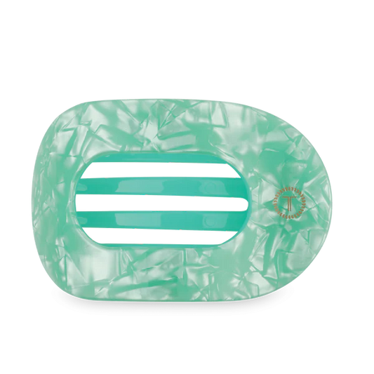 Teleties Spring Splash Flat Round Hair Clip