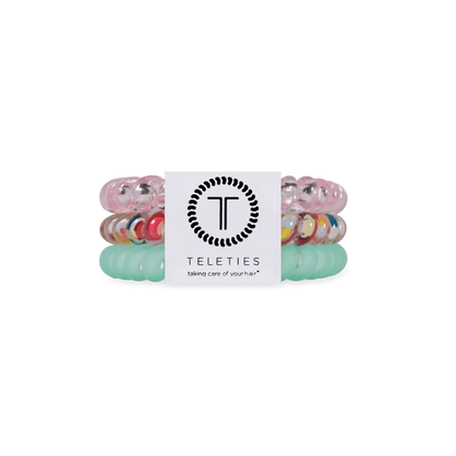 TT-S-565 Teleties Spring Splash Small Hair Ties