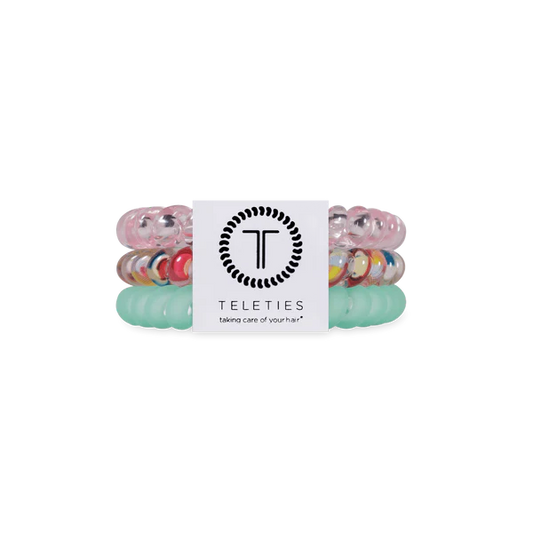 TT-S-565 Teleties Spring Splash Small Hair Ties