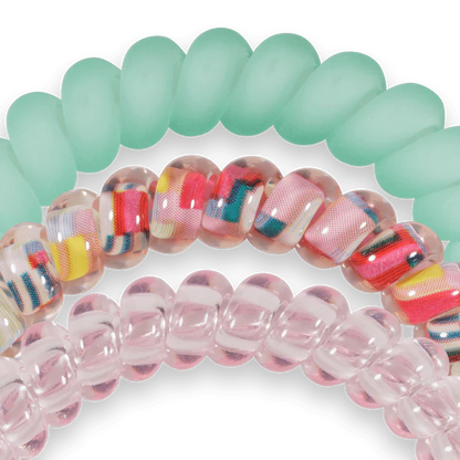 TT-S-565 Teleties Spring Splash Small Hair Ties