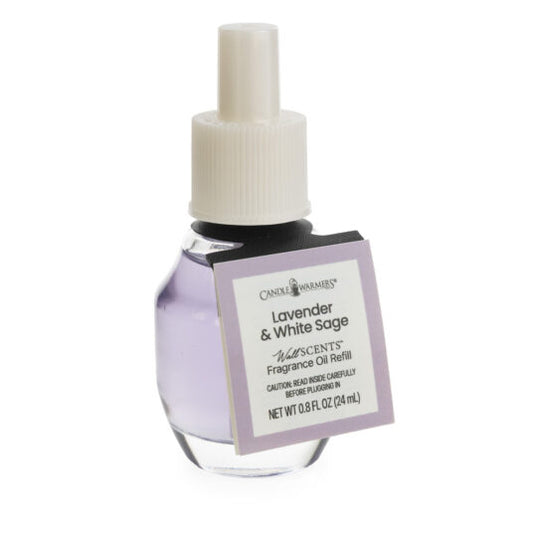 SR005 Candle Warmers Wall Scents Fragrance Oil Lavender & White Sage 0