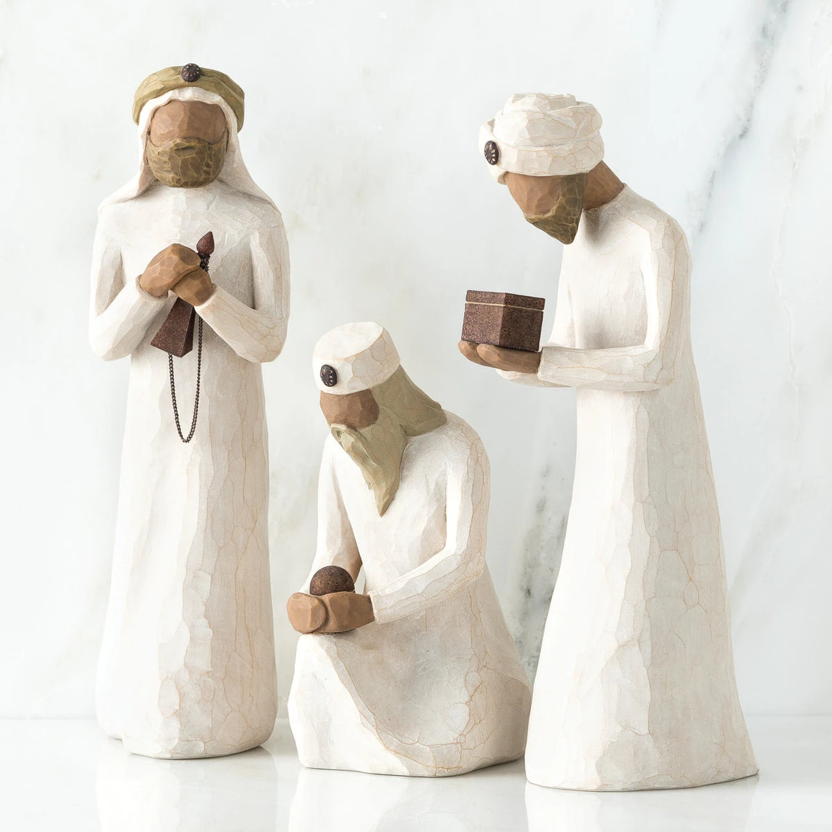 26027 Willow Tree 0The Three Wisemen 3-piece set sculpted nativity figures by Susan Lordi 0