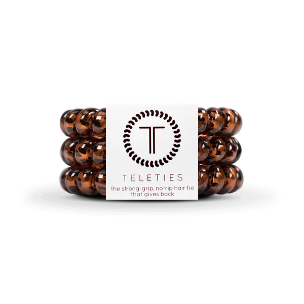 TT-L-038 Teleties Tortoise Large Hair Ties