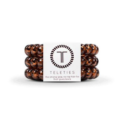 TT-L-038 Teleties Tortoise Large Hair Ties