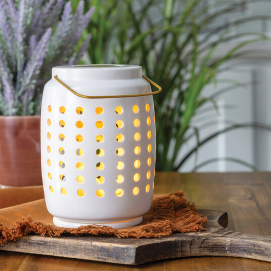 TWCSE Candle Warmers Canopy Illumination Fragrance Warmer Chelsea Lantern 0