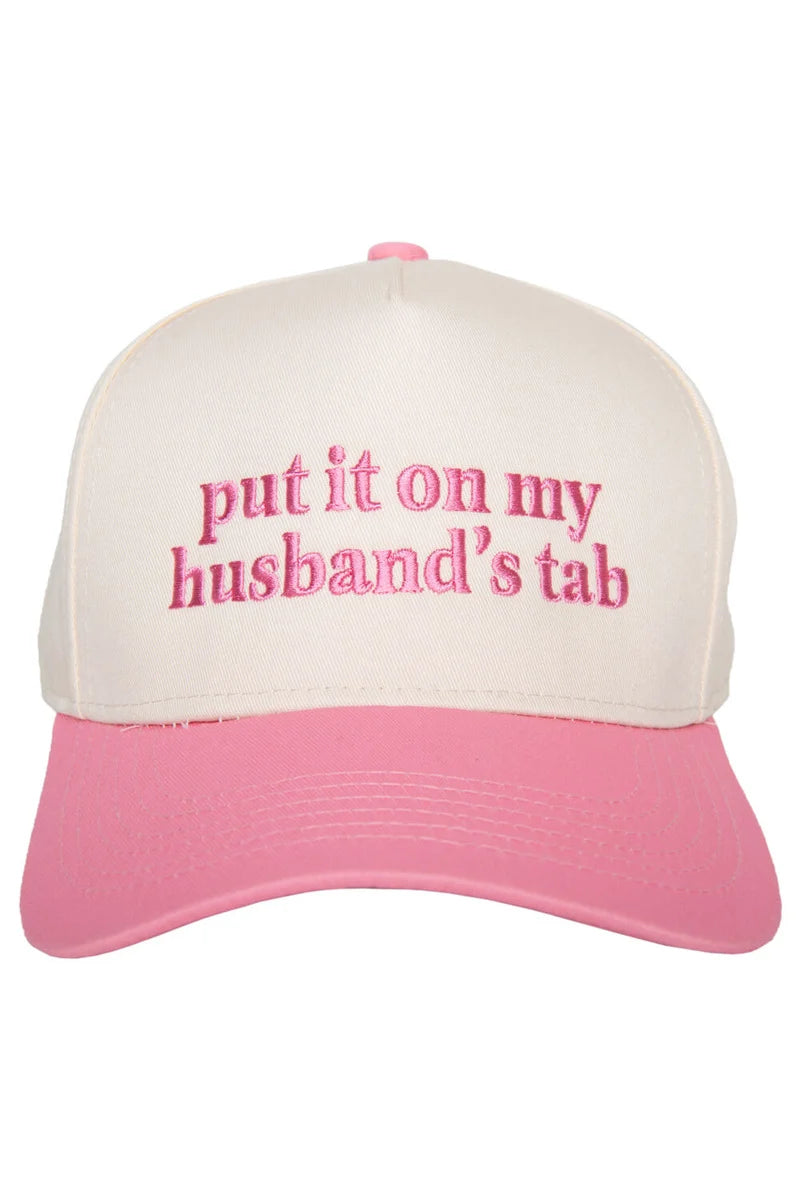 KDC-BC-1110 Katydid Put It On My Husband's Tab Two-Toned Vintage Hat 0