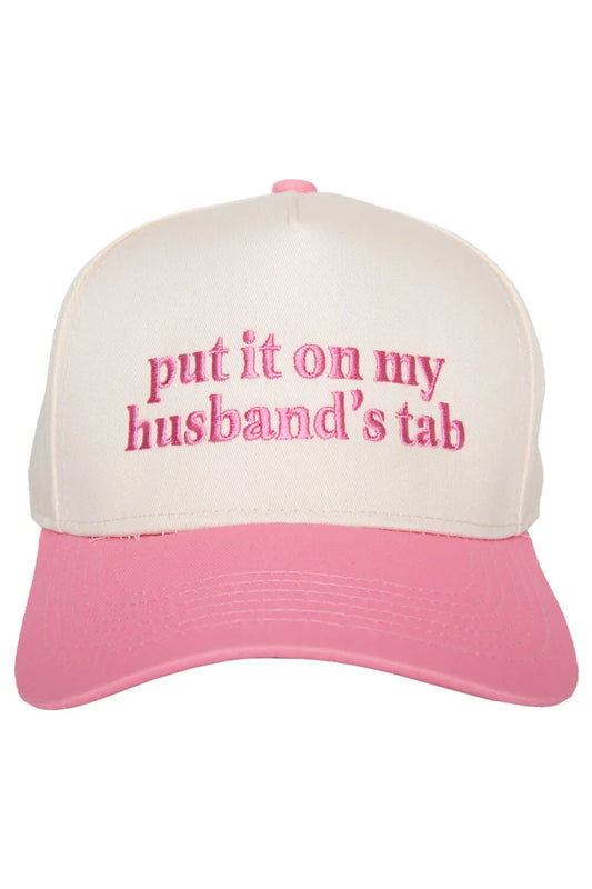 KDC-BC-1110 Katydid Put It On My Husband's Tab Two-Toned Vintage Hat 0