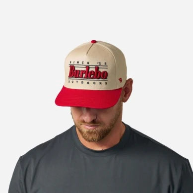 C-RET-RED Burlebo Retro Burlebo Cap Red