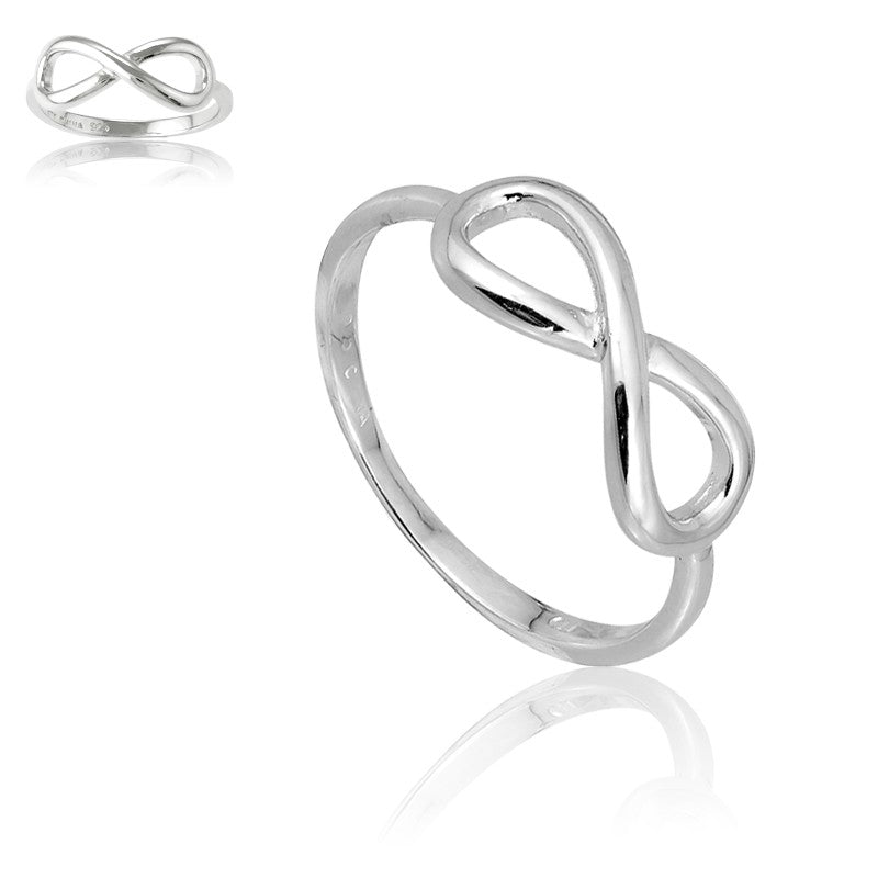 Sterling Silver Infinity Ring 