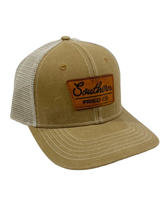 SFA6135 Southern Fried Cotton - Waxed Script Hat