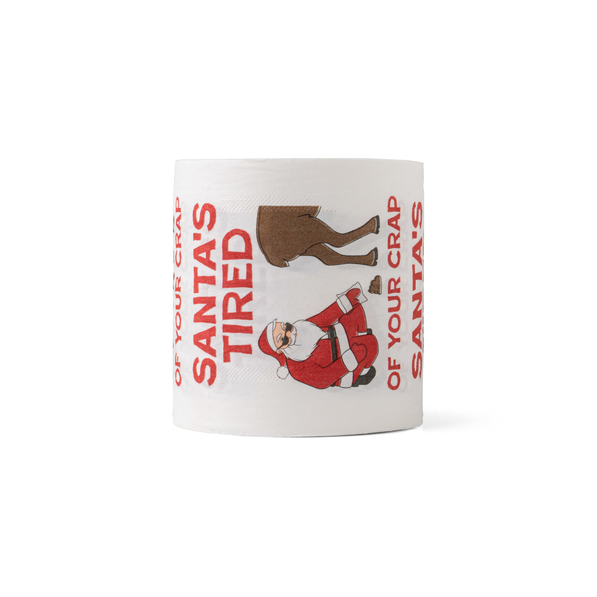 XTP12 North Pole Plumbing Co. Hilarious Holiday Toilet Paper 0