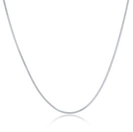 Sterling Silver .9mm Snake Chain - 24"