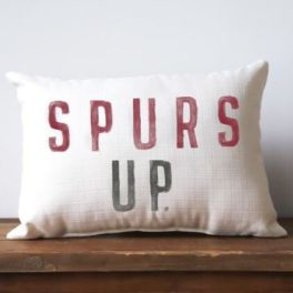 Gamecocks Spurs Up Pillow