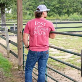 Old South Return To The South Short Sleeve T-Shirt - Crimson