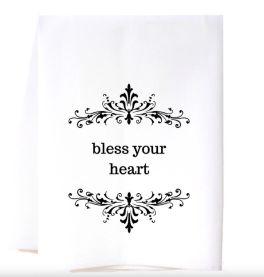 Bless Your Heart Flour Sack Towel
