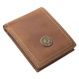 Heybo Leather Bi-Fold Wallet - Brown