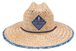 Simply Southern Straw Hat - Pineapple