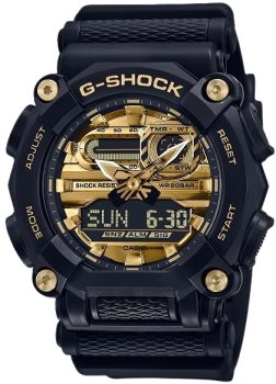 Ana-Digi G-Shock Watch - Black/Gold