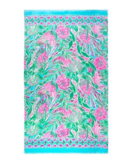 Lilly Pulitzer Beach Towel - Coming In Hot