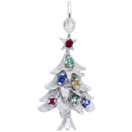 Rembrandt Christmas Tree With Ornaments Charm
