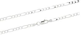 Sterling Silver 2mm Figaro Chain - 10"