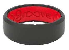 Groove Life Edge Black And Red Ring