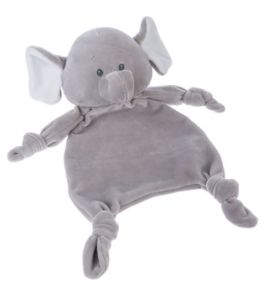 Cuddle Elephant Knot Blankie