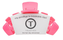 Teleties Hot Pink Hair Clip - Medium