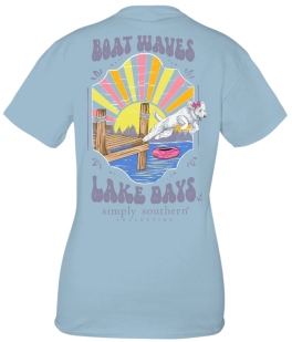 Simply Southern Lake Days Short Sleeve T-Shirt - Youth