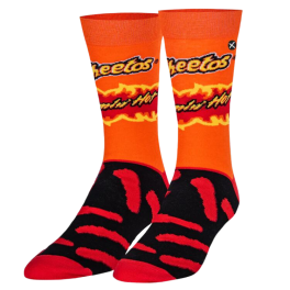 Odd Sox Flamin Hot Cheetos Men's Crew Socks