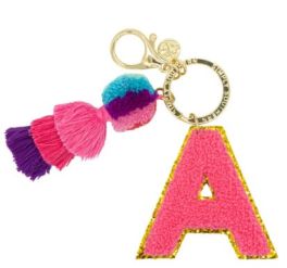 Simply Southern Pink Varsity Keychains