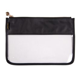 Simply Southern Clear Zip Bag - Black
