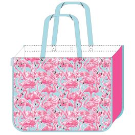 Simply Southern Jumbo Eco-Bag - Flamingo