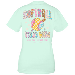 Simply Southern Softball Short Sleeve T-Shirt - Youth