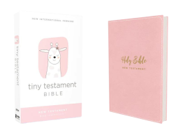 NIV Tiny Testament Bible - Leathersoft Pink