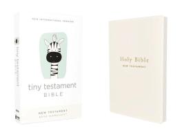 NIV Tiny Testament Bible - Leathersoft White