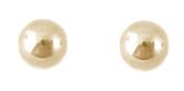 14K Yellow Gold Ball Earrings - 3MM