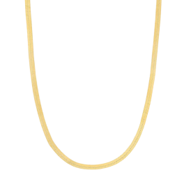 Ania Haie Gold Flat Snake Chain Neckalce