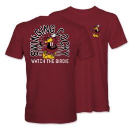 Gamecocks Swinging Cocky Birdie Short Sleeve T-Shirt