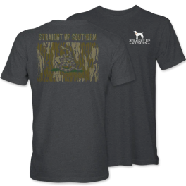 Straight Up Southern Camo Don't Tread On Me Short Sleeve T-Shirt