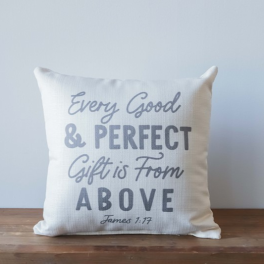 Every Good And Perfect Gift Pillow