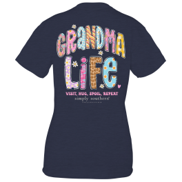 Simply Southern Groovy Grandma Short Sleeve T-Shirt