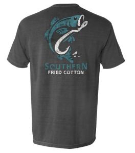 Southern Fried Cotton Bass Hook Short Sleeve T-Shirt